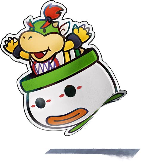 Paper Bowser Jr. - Super Mario Wiki, the Mario encyclopedia