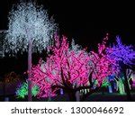 Photo of pink LED christmas trees | Free christmas images