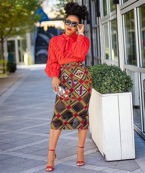 Latest Ankara Skirt Styles For Sexy Ladies 2022 - MC