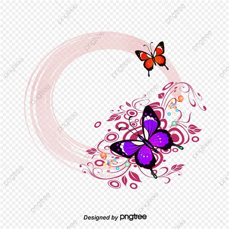 Butterfly Border Vector at Vectorified.com | Collection of Butterfly Border Vector free for ...