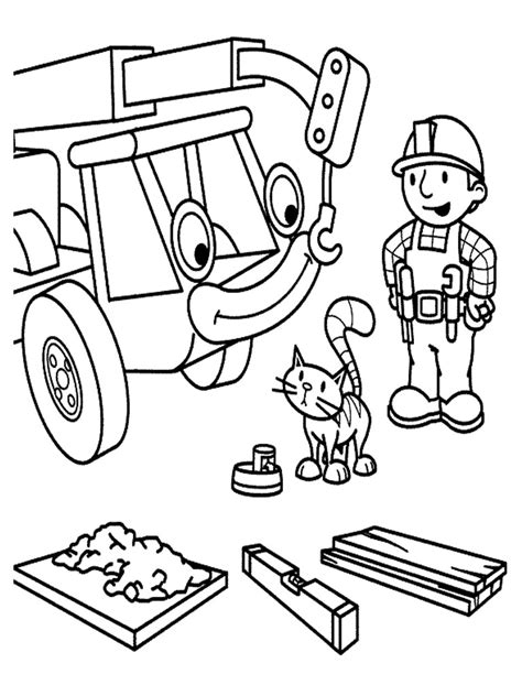 22 Bob The Builder Coloring Page Homecolor Homecolor | Images and ...