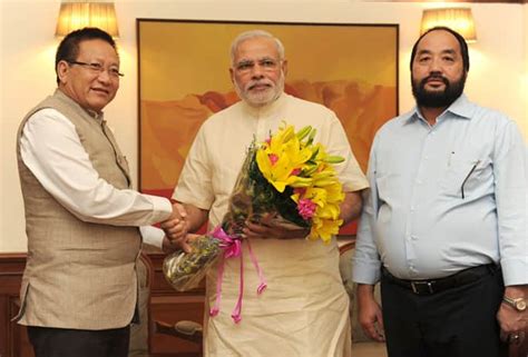 Nagaland CM calls on PM