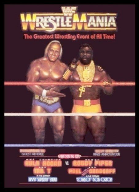 WWF WrestleMania 1 – Happened In The 80s – March 31st