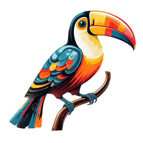 Tropical Toucan Beauty Transparent Background, Toucan Bird, Clpart, Transparent Background PNG ...