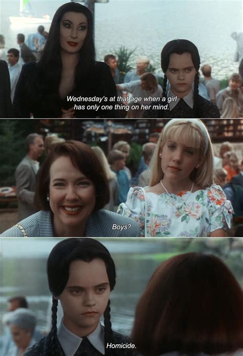 Anamorphosis and Isolate — — Addams Family Values (1993) Morticia:...