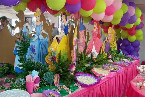 Princess Disney Party | Disney princess party decorations, Princess ...