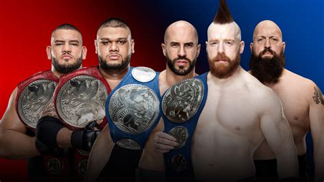 Raw Tag Team Champions AOP vs SmackDown Tag Team Champions The Bar (w/ Big Show) à Survivor ...