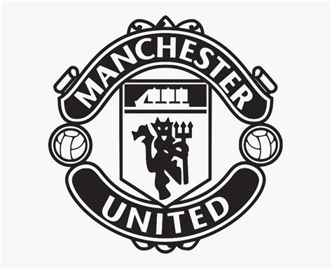 Man United Logo Png - Manchester United Logo Black And White ...