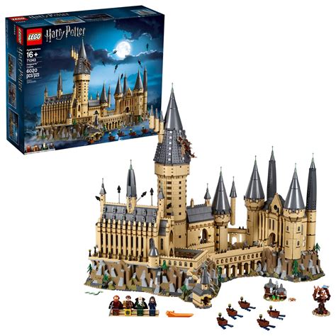 LEGO Harry Potter Hogwarts Castle 71043 Building Set - Model Kit with Minifigures, Featuring ...