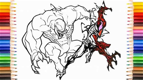 22+ Carnage Coloring Pages Venom