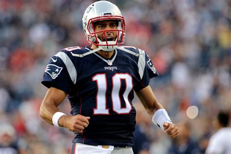 Patriots v Panthers: Jimmy Garoppolo preparing to start