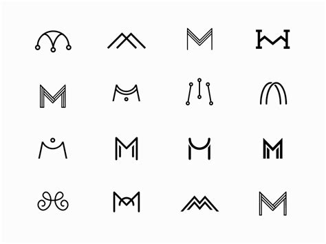 Mm Monogram Font | Walden Wong