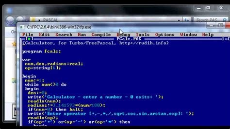 Pascal programming tutorial - YouTube