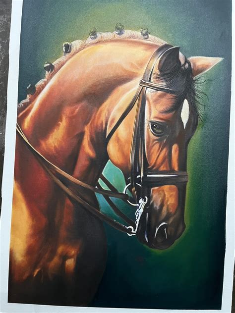 Horse Head Painting