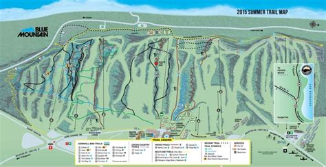 Blue Mountain Ontario Trail Map | Liftopia