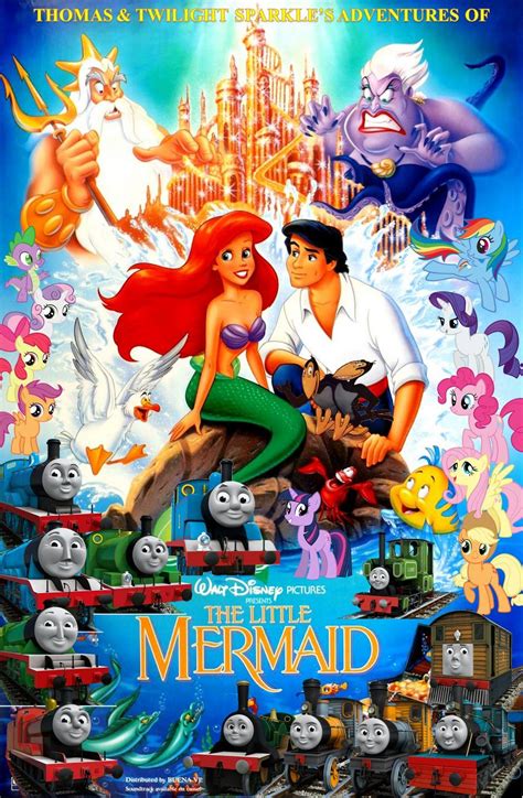 Thomas and Twilight Sparkle Adventure Of The Little Mermaid - Grant Sansom - Google+ Comic Books ...