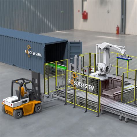 Logistic & Warehouse – Industrial Robot System