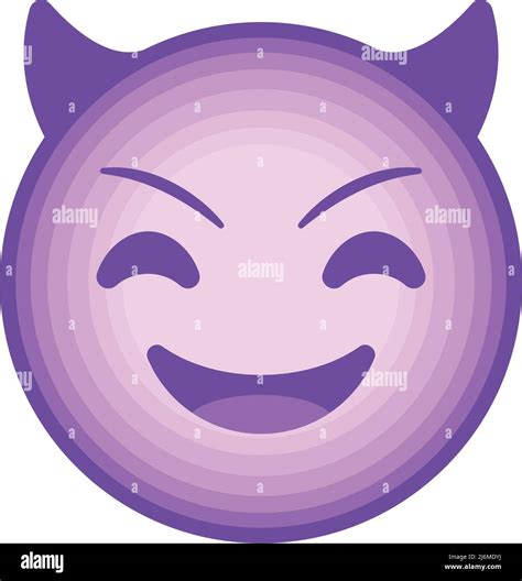 purple devil emoji Stock Vector Image & Art - Alamy