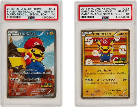 Japanese Pokémon TCG x Mario, Full Art/Mario Pikachu, Mario Pikachu - Holo (Mario Pikachu ...