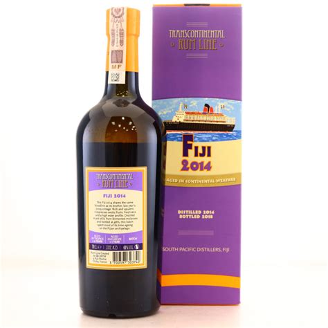 South Pacific 2014 Transcontinental Rum Line | Rum Auctioneer