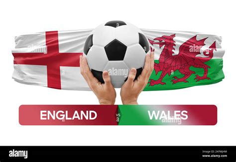 England vs wales national teams soccer football match competition ...