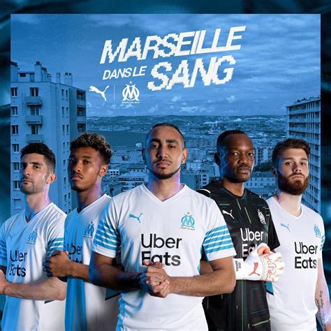 Olympique de Marseille 2021-22 Puma Home Shirt | 21/22 Kits | Football shirt blog