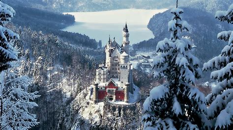 Winter Castle Wallpaper - WallpaperSafari