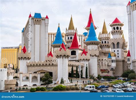 Excalibur Hotel and Casino in Las Vegas - Nevada, United States Editorial Stock Image - Image of ...