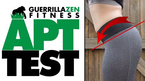 Anterior Pelvic Tilt Test | Self Assessment You Can Do - GuerrillaZen ...