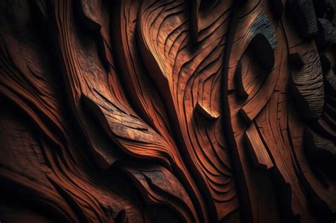 Premium Photo | Nature wood texture wallpaper 8k day light hyperrealistic