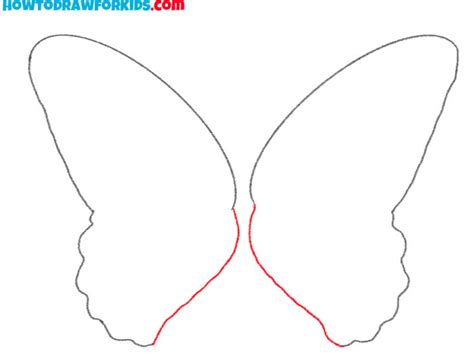 How to Draw Butterfly Wings - Easy Drawing Tutorial For Kids