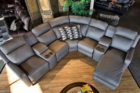 Reclining Leather Sectionals | Be Seated Leather Furniture