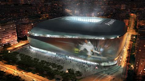 Ecco il nuovo spettacolare stadio santiago bernabeu del real madrid ...