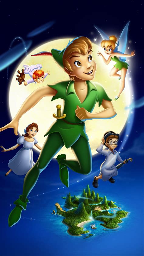 Peter Pan (1953) Phone Wallpaper | Moviemania