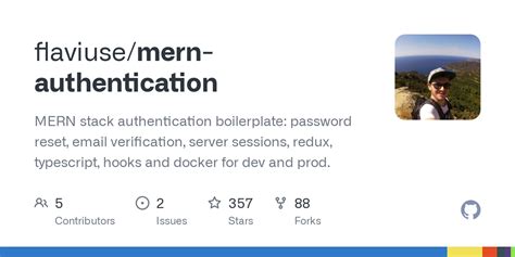 GitHub - flaviuse/mern-authentication: MERN stack authentication boilerplate: password reset ...