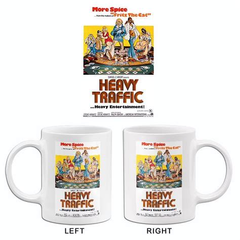 Heavy Traffic - 1973 - Movie Poster Mug - Dinnerware & Serveware