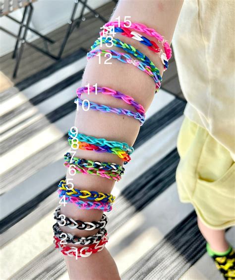 Kids Rubber Band Bracelets - Etsy