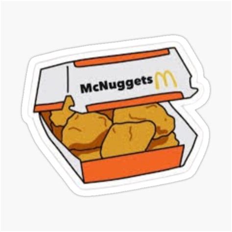 Mcnugget Stickers | Redbubble