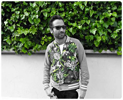 Javito&Cool Moda masculina: Floral print jacket