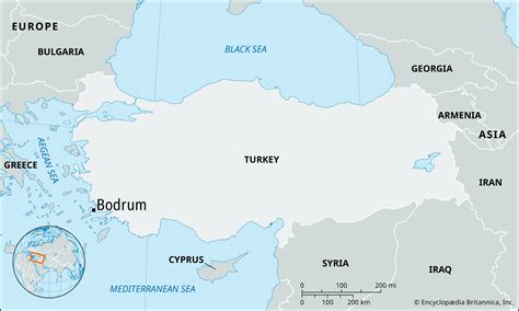 Bodrum | Turkey, Map, & History | Britannica