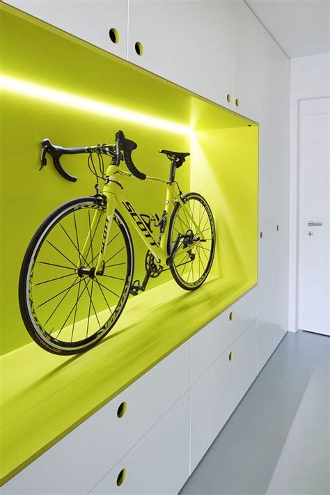 Guest apartment by Mjölk architekti | Living space | Bike room, Bike ...