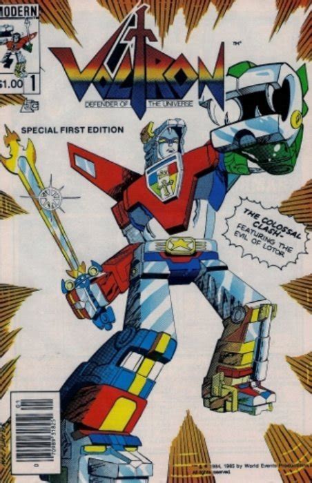 Voltron 1 (Modern Comics) - ComicBookRealm.com