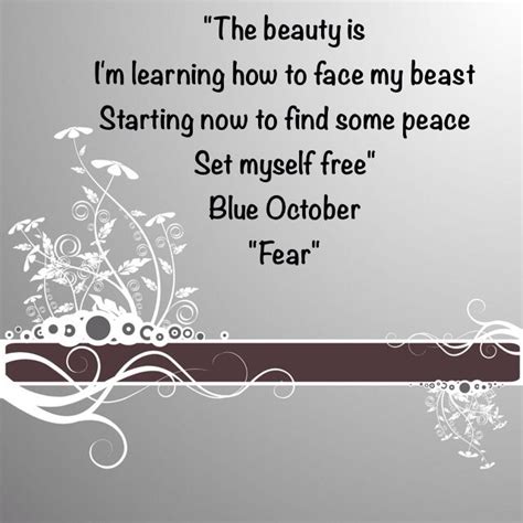 Blue October, Fear, lyrics sway album | Music & lyrics | Pinterest