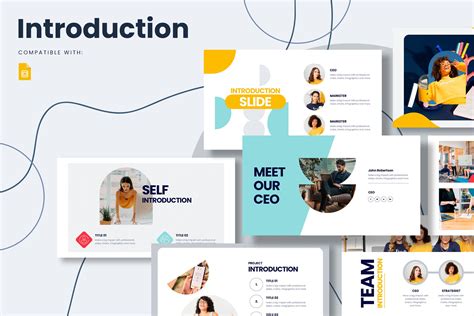 Introduction Google Slides Template | Presentation Templates ~ Creative Market