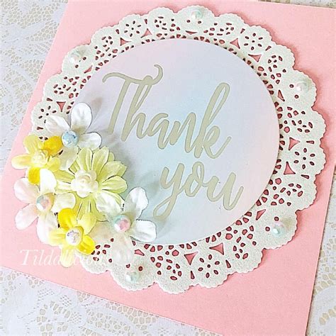 beautiful handmade thank you card design craft handmade Design 2019 - Make Wedding Invitations