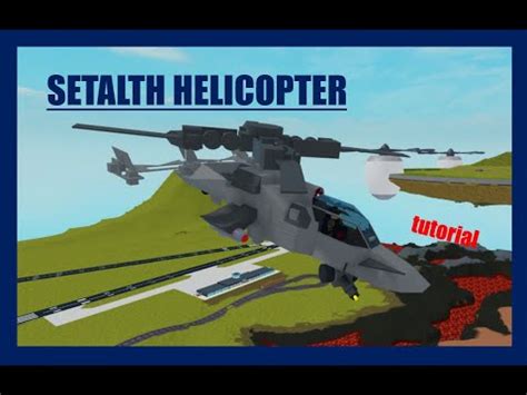 Stealth Helicopter | Plane Crazy | Tutorial - YouTube