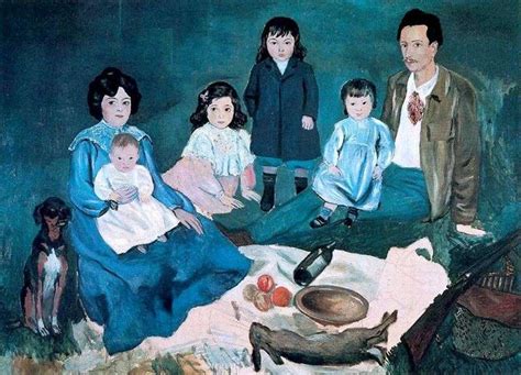 The Soler Family by Pablo Picasso ️ - Picasso Pablo