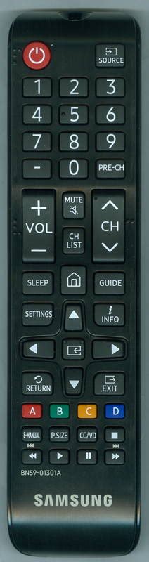 SAMSUNG UN40N5200AF Replacement Remote – Remotes.net