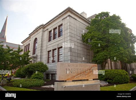 New Hampshire Institute of Art entrance Stock Photo - Alamy