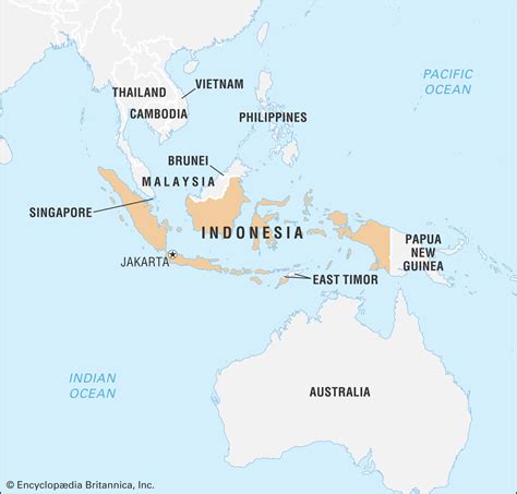 World Map Indonesia And Australia - Best Map of Middle Earth